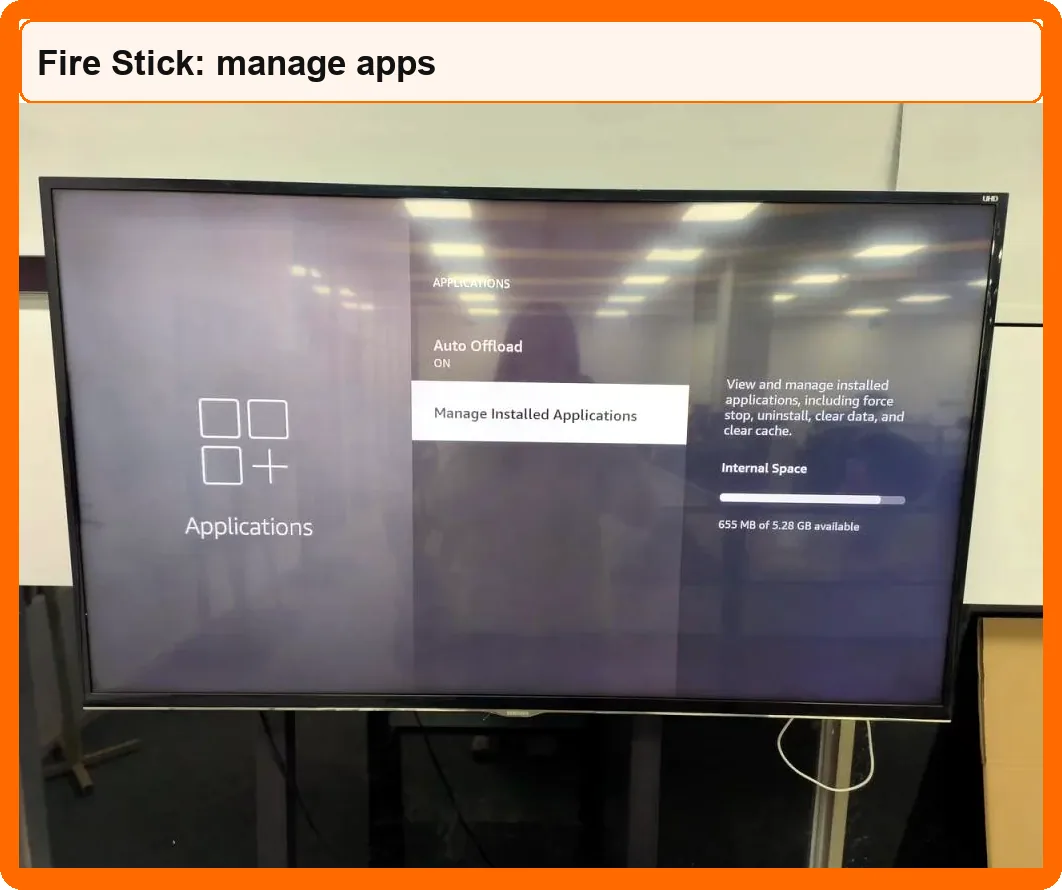 Abrir aplicativos instalados no Fire Stick Menu do Fire Stick para acessar aplicativos instalados